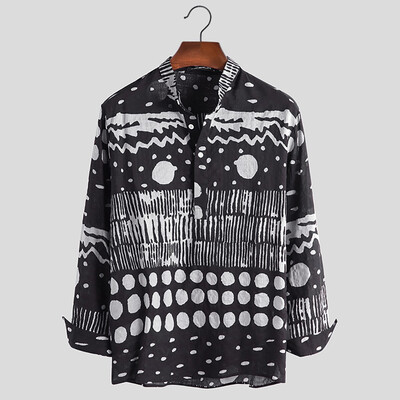 Tailored Mens New Style Fashion Printed Long Sleeve Shirt Large Size Comfortable Blouse
Tailored Mens New Style Fashion Printed Long Sleeve Shirt Large Size Comfortable Blouse