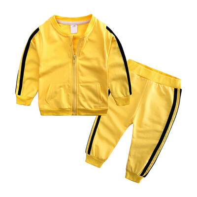 Autumn Baby Boy Girl Long Sleeve Stripe Print Sweatshirt CoatPants Trouser Costume Set
Autumn Baby Boy Girl Long Sleeve Stripe Print Sweatshirt CoatPants Trouser Costume Set