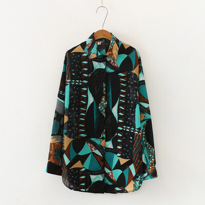 Tailored Women Turn-down Collar Long Sleeve Female Printed Blouse Loose Casual Shirt For
Tailored Women Turn-down Collar Long Sleeve Female Printed Blouse Loose Casual Shirt For
