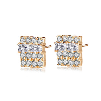 Fashion Jewelry Square Shape Zircon Hollow Gold Color Stud Earrings For Women And Ladies Gifts
Fashion Jewelry Square Shape Zircon Hollow Gold Color Stud Earrings For Women And Ladies Gifts