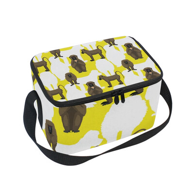 ALAZA Baboon Cartoon Lunch Box Insulated Lunch Bag Large Cooler Tote Bagfor Men Women
ALAZA Baboon Cartoon Lunch Box Insulated Lunch Bag Large Cooler Tote Bagfor Men Women
