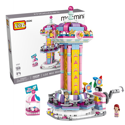 Loz MINI playground small particles spell inserted blocks mini street view diamond blocks boys&girls assembled toy model 1728 bumper car 432PCS
Loz MINI playground small particles spell inserted blocks mini street view diamond blocks boys&girls assembled toy model 1728 bumper car 432PCS