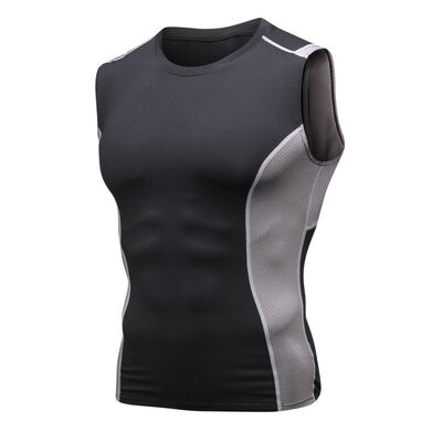 Men Casual Sleeveless Quick-drying Breathable Vest Bottoming Round Collar Sports Color Matching Sports Vest
Men Casual Sleeveless Quick-drying Breathable Vest Bottoming Round Collar Sports Color Matching Sports Vest