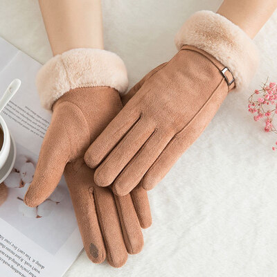 New Fashion Winter Women Gloves Touch Screen Warm Thick Velvet Lady Full Finger Gloves
New Fashion Winter Women Gloves Touch Screen Warm Thick Velvet Lady Full Finger Gloves