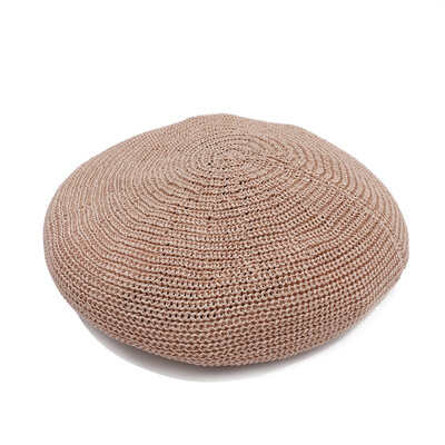 Ladies outdoor new berets fashion Joker knitted visor Hat summer thin hollow breathable painter hat
Ladies outdoor new berets fashion Joker knitted visor Hat summer thin hollow breathable painter hat
