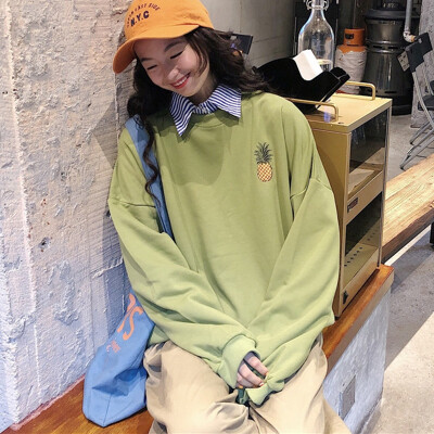 Autumn Women Korean Style Hoodies Oversize Warm Ladies Sweatshirt Solid Color Kawaii Pullover Outwear Clothing
Autumn Women Korean Style Hoodies Oversize Warm Ladies Sweatshirt Solid Color Kawaii Pullover Outwear Clothing