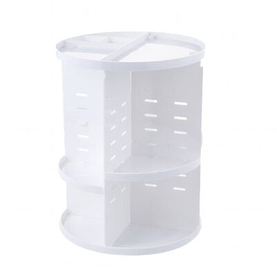 Rotating Cosmetics Organizer Makeup Carousel Spinning Holder Storage Rack Plastic Desktop Storage Shelf
Rotating Cosmetics Organizer Makeup Carousel Spinning Holder Storage Rack Plastic Desktop Storage Shelf
