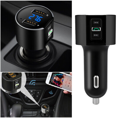 〖Follure〗C26S Bluetoot Car Kit FM Transmitter Wireless Radio Adapter MP3 Player Plug USB
〖Follure〗C26S Bluetoot Car Kit FM Transmitter Wireless Radio Adapter MP3 Player Plug USB