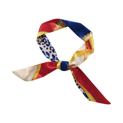 Scarf Women Korean Autumn Stylish Silk Scarf Small Ribbon Colorful Elegant All-match Concise Printed Personality Neckerchief
Scarf Women Korean Autumn Stylish Silk Scarf Small Ribbon Colorful Elegant All-match Concise Printed Personality Neckerchief