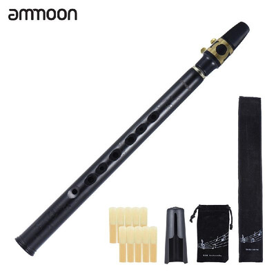 ammoon Mini Pocket Bb Saxophone Sax ABS with Alto Mouthpieces 10pcs Reed Carrying Bag Woodwind Instrument
ammoon Mini Pocket Bb Saxophone Sax ABS with Alto Mouthpieces 10pcs Reed Carrying Bag Woodwind Instrument