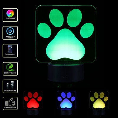 〖Follure〗LED 3D Illuminated Lamp Optical Illusion Desk Night Light With 7 Color Changing
〖Follure〗LED 3D Illuminated Lamp Optical Illusion Desk Night Light With 7 Color Changing