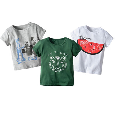 3PCS Cartoon T Shirt For Boy Summer Infant Baby Clothes Kids Boys T-Shirts Clothes Cotton Toddler Letter Tops
3PCS Cartoon T Shirt For Boy Summer Infant Baby Clothes Kids Boys T-Shirts Clothes Cotton Toddler Letter Tops