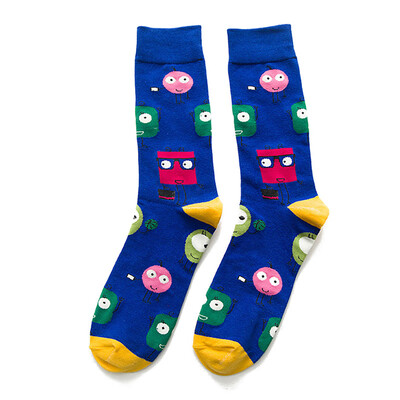 Middle Tube Socks Casual Style Printed Soft Breathable Sweat Absorption Elastic Anti-slip Cotton Hosiery Footwear Accessories
Middle Tube Socks Casual Style Printed Soft Breathable Sweat Absorption Elastic Anti-slip Cotton Hosiery Footwear Accessories