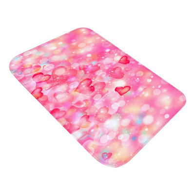 3D Printed Flannel Fabric Area Rug Love Heart Pattern Carpet for Valentines Day Home Party Decoration
3D Printed Flannel Fabric Area Rug Love Heart Pattern Carpet for Valentines Day Home Party Decoration