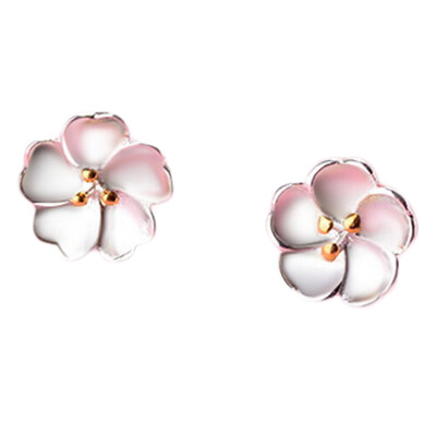 New Fashion Silver Flower Stud Earrings for Women Small Tiny Cherry Blossom Earring Jewelry Brincos Party Gifts
New Fashion Silver Flower Stud Earrings for Women Small Tiny Cherry Blossom Earring Jewelry Brincos Party Gifts