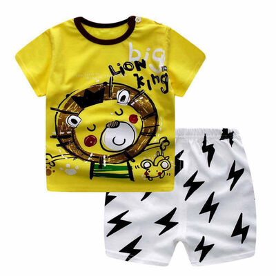 2pcsset Children clothing cartoon T-shirt shorts baby boys suit set Kids short sleeve cotton 3M-3T
2pcsset Children clothing cartoon T-shirt shorts baby boys suit set Kids short sleeve cotton 3M-3T