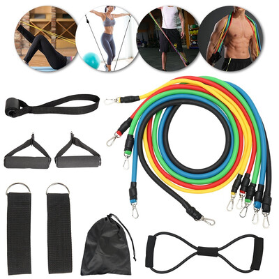 12pcsSet Rubber Fitness Resistance Bands Exercise Tubes Practical Elastic Training Rope Yoga Pull String Fitness Pull Rope
12pcsSet Rubber Fitness Resistance Bands Exercise Tubes Practical Elastic Training Rope Yoga Pull String Fitness Pull Rope