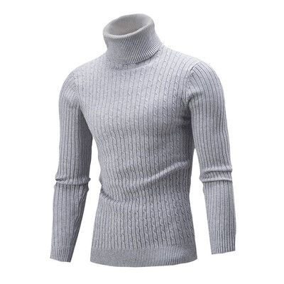 Toponeto Mens Autumn Winter Casual Pure Color Turtleneck Long Sleeve Knitted Sweater Top
Toponeto Mens Autumn Winter Casual Pure Color Turtleneck Long Sleeve Knitted Sweater Top