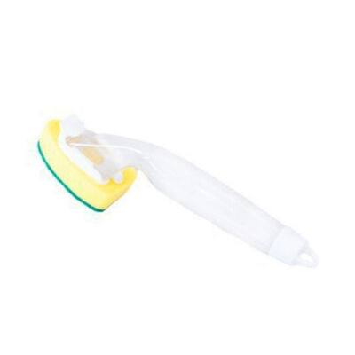Creative Sponge Brush Kitchen Cleaning Long Handle Dishwashing Liquid Brush 2 Refill Replacement Heads Detachable
Creative Sponge Brush Kitchen Cleaning Long Handle Dishwashing Liquid Brush 2 Refill Replacement Heads Detachable