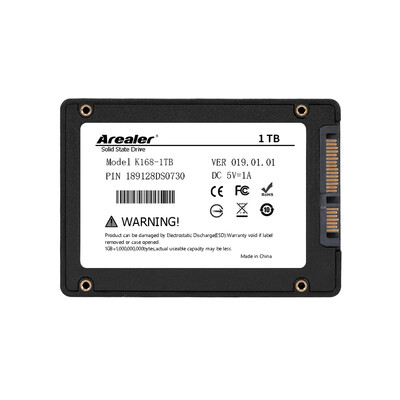 Arealer 25inch Solid State Drive SATA30 SSD Solid State High Speed Storage for Desktop Laptop Black 2TB
Arealer 25inch Solid State Drive SATA30 SSD Solid State High Speed Storage for Desktop Laptop Black 2TB