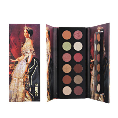 12 Colors European Nobility Style Eyeshadow Waterproof Smudge-proof Easy To Color Shimmer Matte Oil Painting Eyeshadow Palette
12 Colors European Nobility Style Eyeshadow Waterproof Smudge-proof Easy To Color Shimmer Matte Oil Painting Eyeshadow Palette