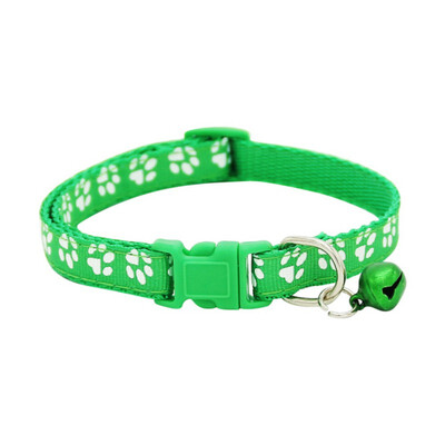 Cute Pet Collar Dog Cat Pet Accessories Footprint Safety Adjustable Nylon Leash Collars With Bell Pet Supplies
Cute Pet Collar Dog Cat Pet Accessories Footprint Safety Adjustable Nylon Leash Collars With Bell Pet Supplies