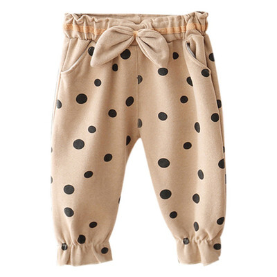 Girls Pants Cotton Polka Dot Print Pants Casual Bow Decoration Trousers Toddler Clothes Bottoms
Girls Pants Cotton Polka Dot Print Pants Casual Bow Decoration Trousers Toddler Clothes Bottoms