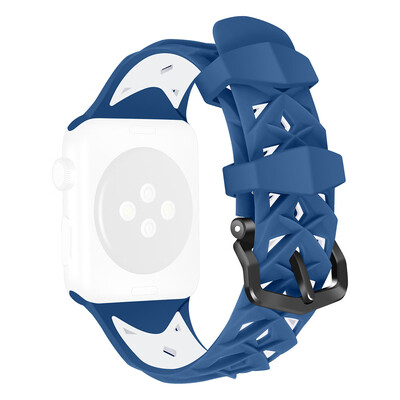 〖Follure〗Silicone Two-Tone Hollow Replaceable Band For Apple Watch Series 4321 3840mm
〖Follure〗Silicone Two-Tone Hollow Replaceable Band For Apple Watch Series 4321 3840mm