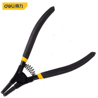 Deli deli 50 chrome vanadium steel outer curved circlip pliers with retaining ring pliers shaft with spring pliers 7 inch DL20024
Deli deli 50 chrome vanadium steel outer curved circlip pliers with retaining ring pliers shaft with spring pliers 7 inch DL20024