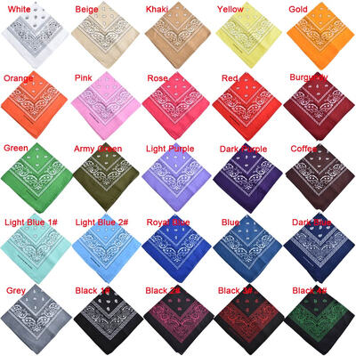 Vintage Women Men Square Scarf Kerchief Retro Print Multi-Colors Headband Boho Scarves
Vintage Women Men Square Scarf Kerchief Retro Print Multi-Colors Headband Boho Scarves