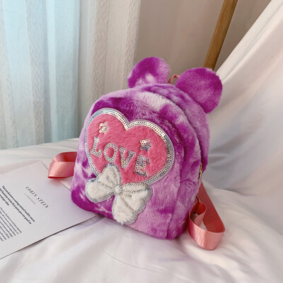 Tailored Fashion Women Childrens Plush Student Waterproof Capacity Backpack Travel Bag
Tailored Fashion Women Childrens Plush Student Waterproof Capacity Backpack Travel Bag