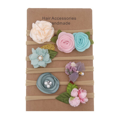 6PCS Fashion Florals Headband Newborn Baby Elastic Princess Hair Bands Child Kids Fresh Style Cute Headwear Gifts
6PCS Fashion Florals Headband Newborn Baby Elastic Princess Hair Bands Child Kids Fresh Style Cute Headwear Gifts