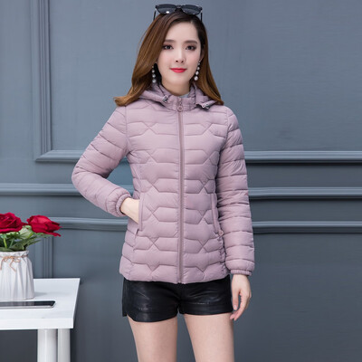 Tailored Fashion Women Outerwear Long Sleeve Zipper Tops Hooded Button Cotton-padded Coat
Tailored Fashion Women Outerwear Long Sleeve Zipper Tops Hooded Button Cotton-padded Coat