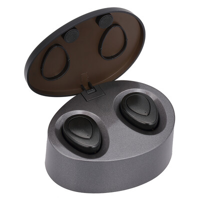 K2-HD TWS True Wireless BT Headphones In-ear Stereo Sport Headset Music Earphone Hands-free w Microphone Storage Charging Box
K2-HD TWS True Wireless BT Headphones In-ear Stereo Sport Headset Music Earphone Hands-free w Microphone Storage Charging Box