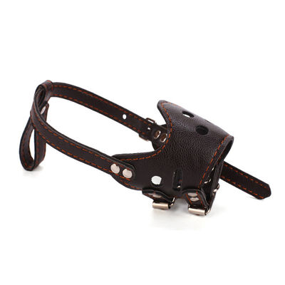 Adjustable Leather Dog Muzzle Anti Bark Bite Chew Dog Training Products For Small Medium Large Dogs Outdoor Pet Products -XL
Adjustable Leather Dog Muzzle Anti Bark Bite Chew Dog Training Products For Small Medium Large Dogs Outdoor Pet Products -XL