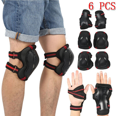 Willstar 6 PCS Roller Skates Protector Set Wrist Protective Pads Elbow Wrist Knee Pads Sport Safety Protective Gear Guard
Willstar 6 PCS Roller Skates Protector Set Wrist Protective Pads Elbow Wrist Knee Pads Sport Safety Protective Gear Guard