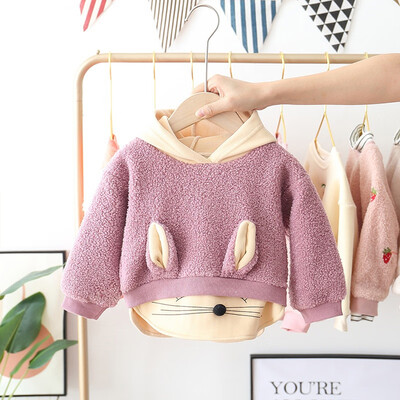 Fashion Spring Autumn Baby Girls Clothes Cotton Hooded Sweatshirt Cartoon Kids Casual Sportswear Infant Clothing
Fashion Spring Autumn Baby Girls Clothes Cotton Hooded Sweatshirt Cartoon Kids Casual Sportswear Infant Clothing