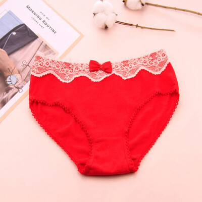 Panties Women Cotton Underwear Sexy Lace Cute Bow Girls Briefs Soft Comfort Lingerie Fashion Female Low Waist Hip Shaping
Panties Women Cotton Underwear Sexy Lace Cute Bow Girls Briefs Soft Comfort Lingerie Fashion Female Low Waist Hip Shaping