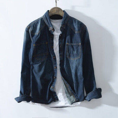 Toponeto Mens New Fashion Autumn Winter Casual Denim Long Sleeve Pockets Tops Blouse
Toponeto Mens New Fashion Autumn Winter Casual Denim Long Sleeve Pockets Tops Blouse