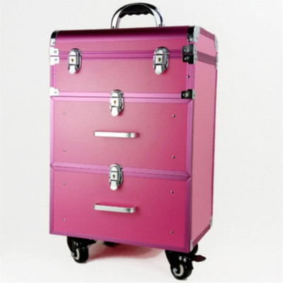 Professional makeup trolley case large capacity luggage bags cosmetology multilayer aluminum frame cosmetic bag travel suitcase
Professional makeup trolley case large capacity luggage bags cosmetology multilayer aluminum frame cosmetic bag travel suitcase