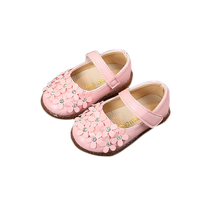 Girls Shoes Baby Toddlers Princess Shoes Flowes Single Shoe Bling Flats Children Mary Janes New Style White Red Pink 1-3Y
Girls Shoes Baby Toddlers Princess Shoes Flowes Single Shoe Bling Flats Children Mary Janes New Style White Red Pink 1-3Y