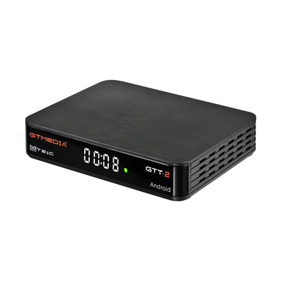 GTMEDIA GTT-2 Android 60 TV BOX DVB-TT2CableJ83ABCISDBT Set-top Box Built-in 24G WI-FI Amlogic S905D 4K Playback TV Rece
GTMEDIA GTT-2 Android 60 TV BOX DVB-TT2CableJ83ABCISDBT Set-top Box Built-in 24G WI-FI Amlogic S905D 4K Playback TV Rece