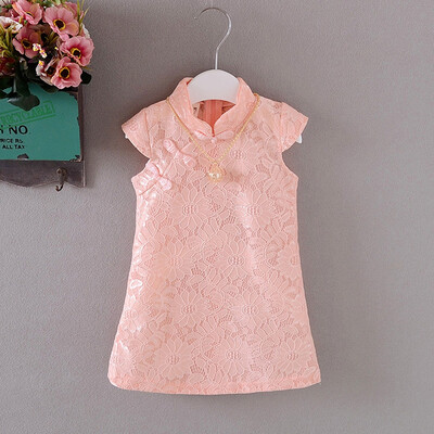 Girls Dress Spring Autumn Oriental Chinese Traditional Costumes Cheongsam Princess Dress Children Cute Lace Girls Clothes
Girls Dress Spring Autumn Oriental Chinese Traditional Costumes Cheongsam Princess Dress Children Cute Lace Girls Clothes