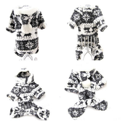 New Pet Dog Winter Coat Puppy Soft Warm Clothes Snowflake Deer Printed Hoodies Jumpsuit For Small And Medium Dogs Clothing
New Pet Dog Winter Coat Puppy Soft Warm Clothes Snowflake Deer Printed Hoodies Jumpsuit For Small And Medium Dogs Clothing
