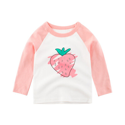 Autumn Kids Girls Casual Long Sleeve T-shirt Cotton Bottom Shirt Baby Strawberry Printed Top Clothes Casual Tops Tees
Autumn Kids Girls Casual Long Sleeve T-shirt Cotton Bottom Shirt Baby Strawberry Printed Top Clothes Casual Tops Tees