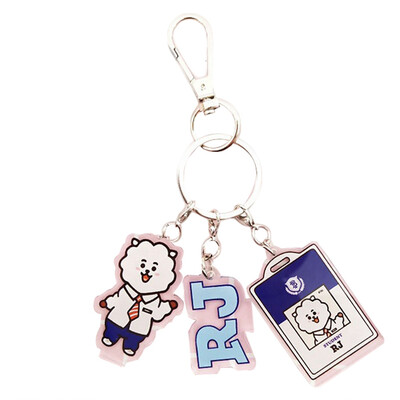 KPOP BTS Cartoon Acrylic Keychain Double-sided Transparent Color Printing Pendant Key Rings
KPOP BTS Cartoon Acrylic Keychain Double-sided Transparent Color Printing Pendant Key Rings