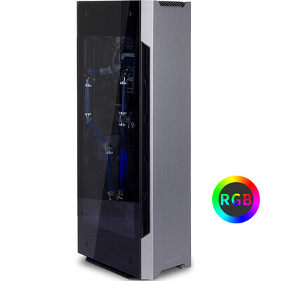 Chasing Winder PHANTEKS 217XE Deluxe Edition Titanium Grey ITX E-sports VR All-Aluminum Water-cooled Chassis supports 280 water-cooled long graphics card ATX power with 2 fans
Chasing Winder PHANTEKS 217XE Deluxe Edition Titanium Grey ITX E-sports VR All-Aluminum Water-cooled Chassis supports 280 water-cooled long graphics card ATX power with 2 fans