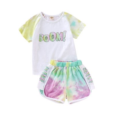 Summer Casual Baby Boys Girls Clothes Set Short Sleeve Letter Print Tops Blouse T-shirtShorts Kids Toddler 2pcs Outfits Sets
Summer Casual Baby Boys Girls Clothes Set Short Sleeve Letter Print Tops Blouse T-shirtShorts Kids Toddler 2pcs Outfits Sets