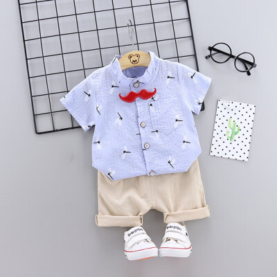 2Pcsset Lovely Summer Baby Boys Short Sleeve Dragonfly Print Tops Blouse T-shirtShorts Casual Outfits Sets
2Pcsset Lovely Summer Baby Boys Short Sleeve Dragonfly Print Tops Blouse T-shirtShorts Casual Outfits Sets
