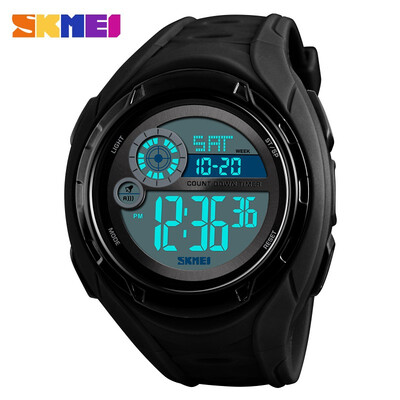 Mens Sports Watch 50 Meter Waterproof Watch Display Digital Watch Chronograph Countdown Luminous Electronic Clock
Mens Sports Watch 50 Meter Waterproof Watch Display Digital Watch Chronograph Countdown Luminous Electronic Clock